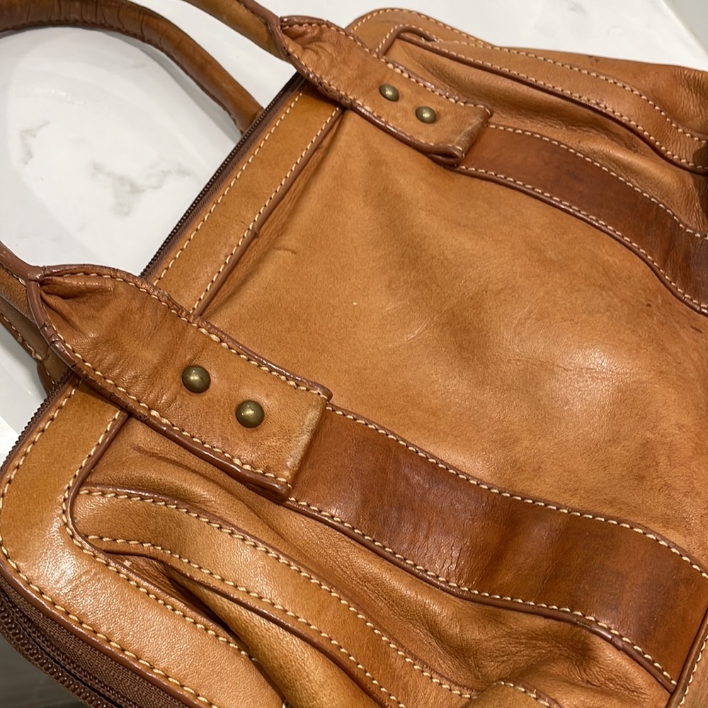 Brown Leather Handbag - Picture 11 of 13